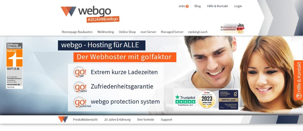 Beste Hosting Anbieter