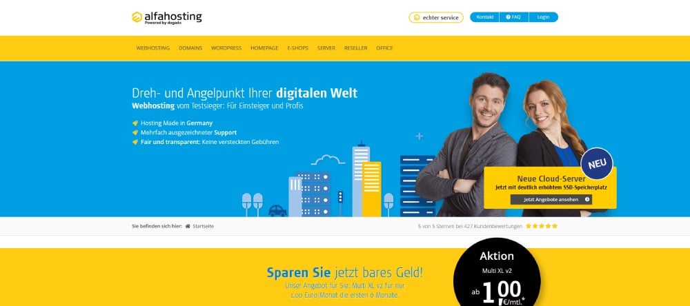 Günstige Hosting Anbieter